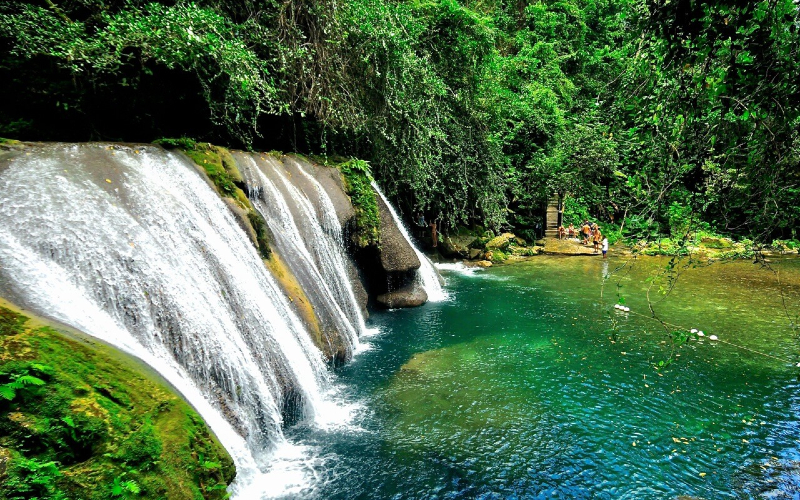 Reach-Falls-Jamaica Reach Falls Jamaica